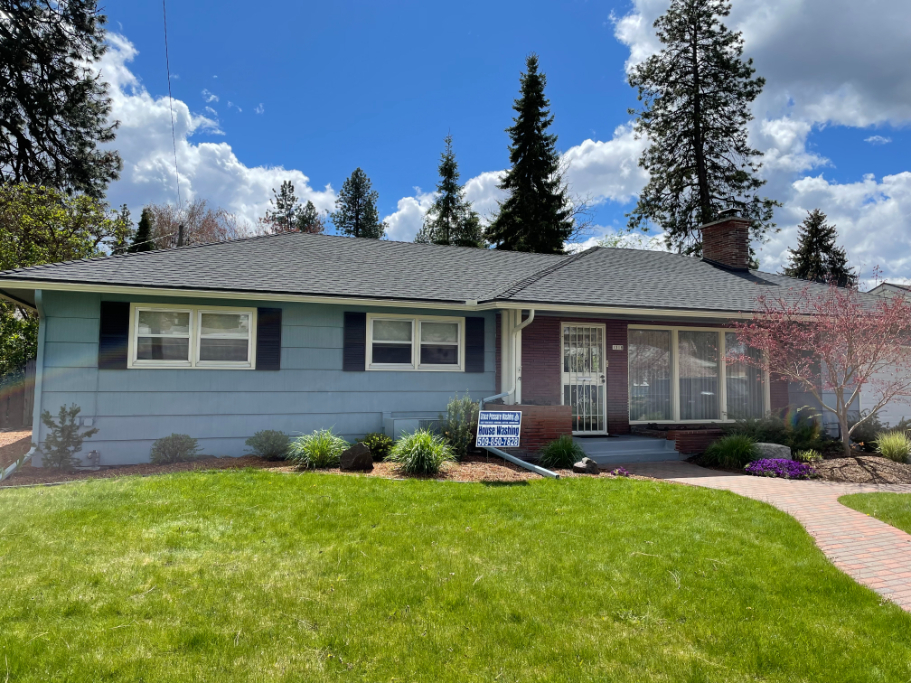 House washing window washing spokane