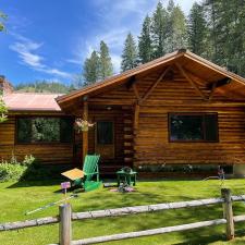 Exceptional-Log-Cabin-Washing-Finished-in-Valley-WA 1