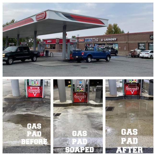 Gas station cleaning in Spokane, WA